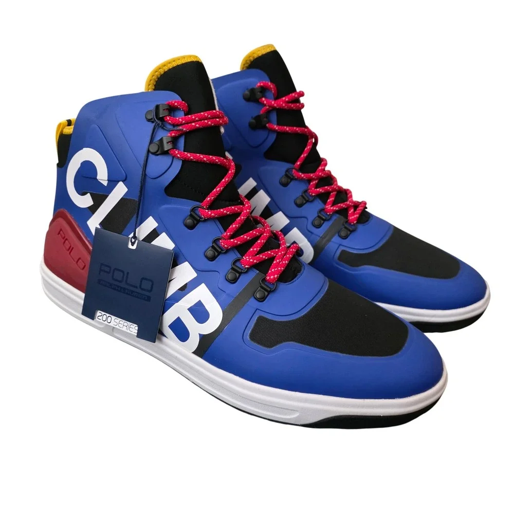 New Polo Ralph Lauren Alpine 200 Series Royal Blue Climb Sneakers  Mens 14